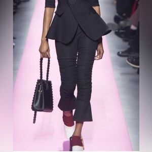 Jacquemus l’amore d’un gitan runway ruched high waisted pants